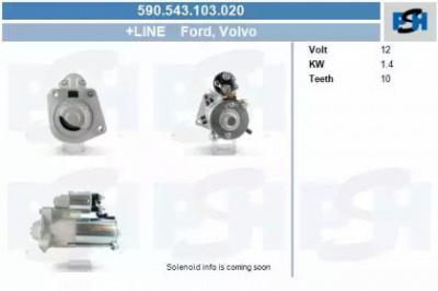CV PSH 590543103020 -  Стартер